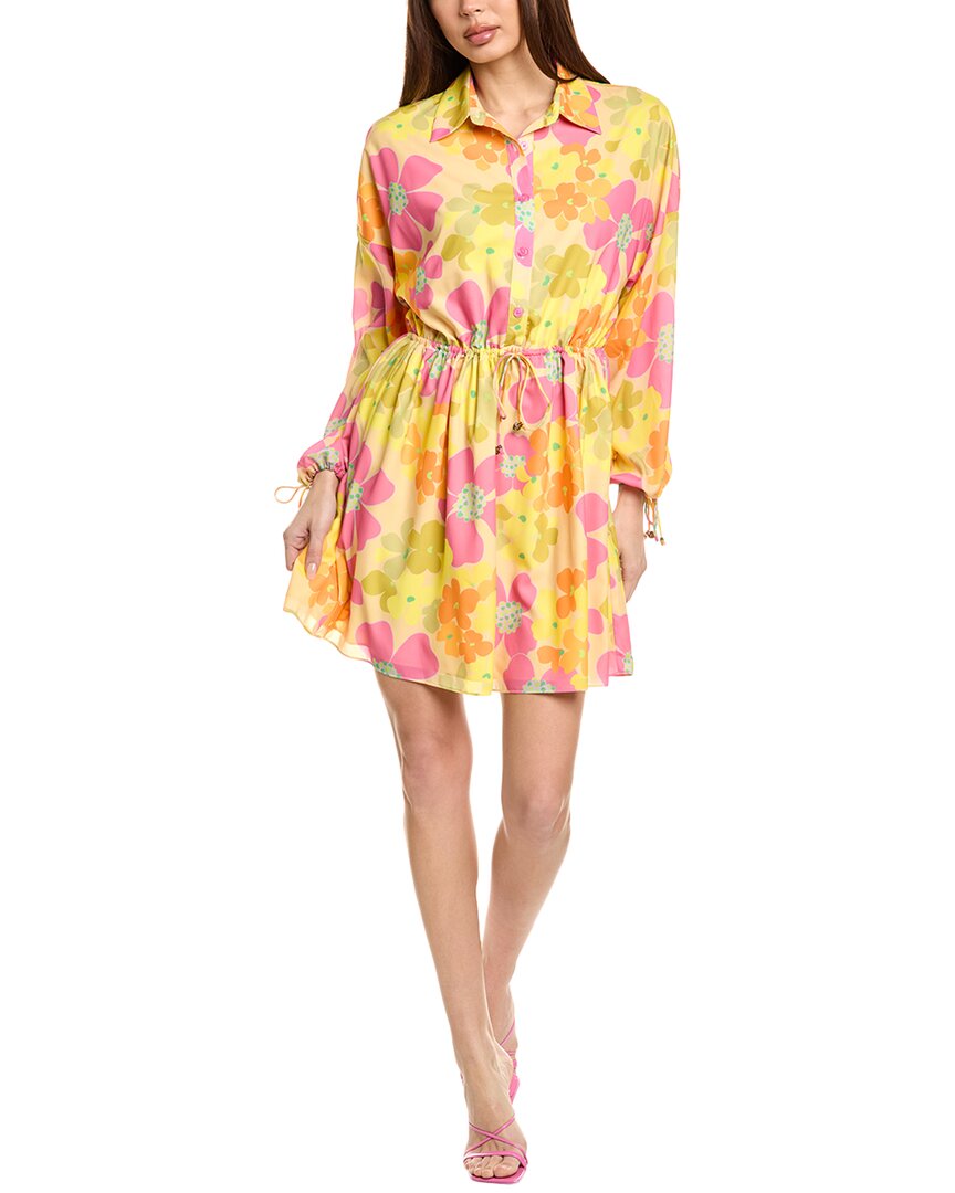 Flora Bea Nyc Sianna Mini Dress In Blue