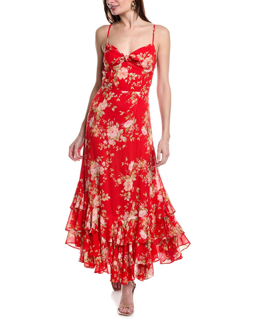Shop Yumi Kim Carmela Maxi Dress In Red