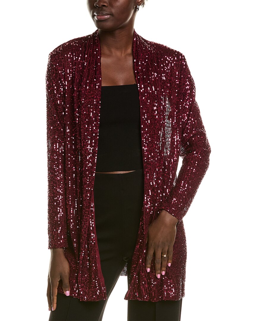 ANNE KLEIN ANNE KLEIN DRAPE FRONT CARDIGAN