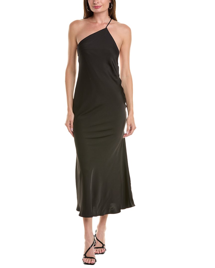 Shop Opt O.p.t. Woodson Slip Dress In Black