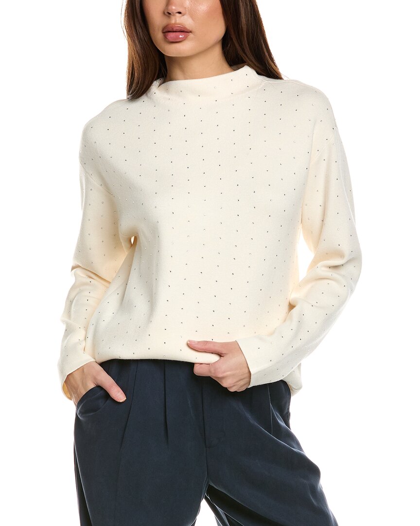 Jones New York Heatset Pullover In White