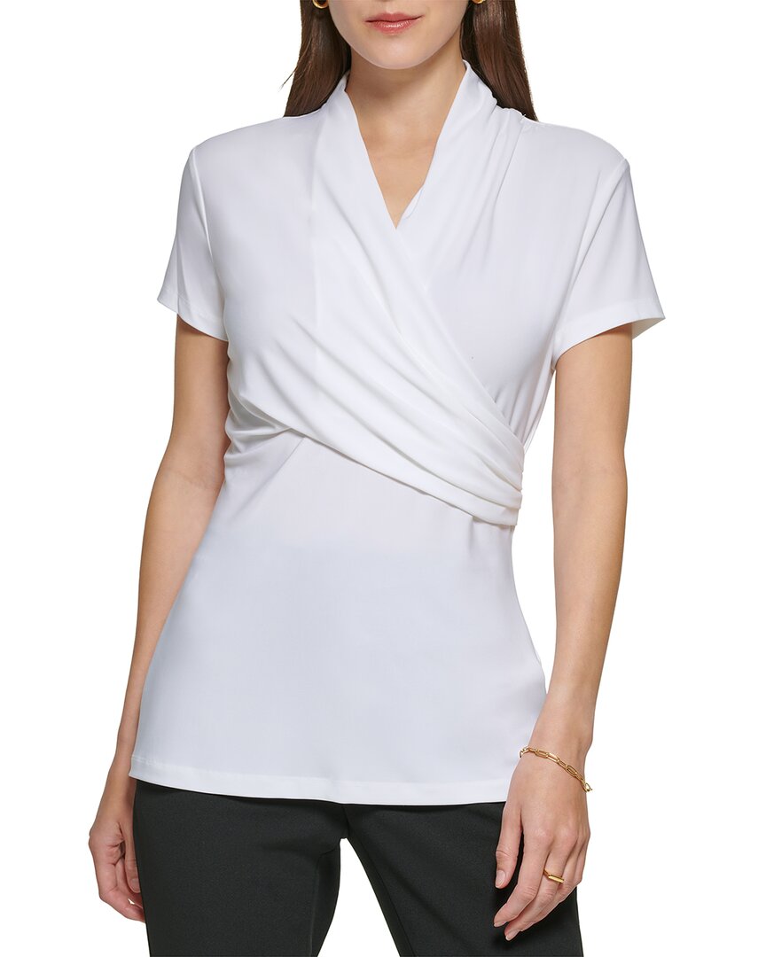 Shop Dkny Side Ruched Top
