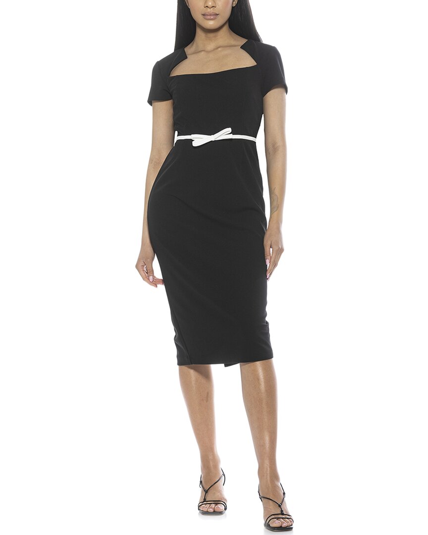 Alexia Admor Alma Sheath Dress In Black