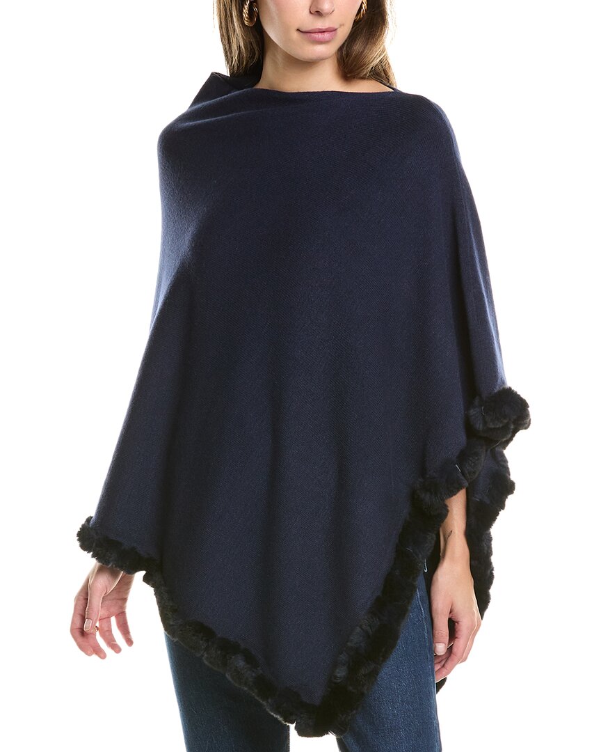 La Fiorentina Poncho In Blue