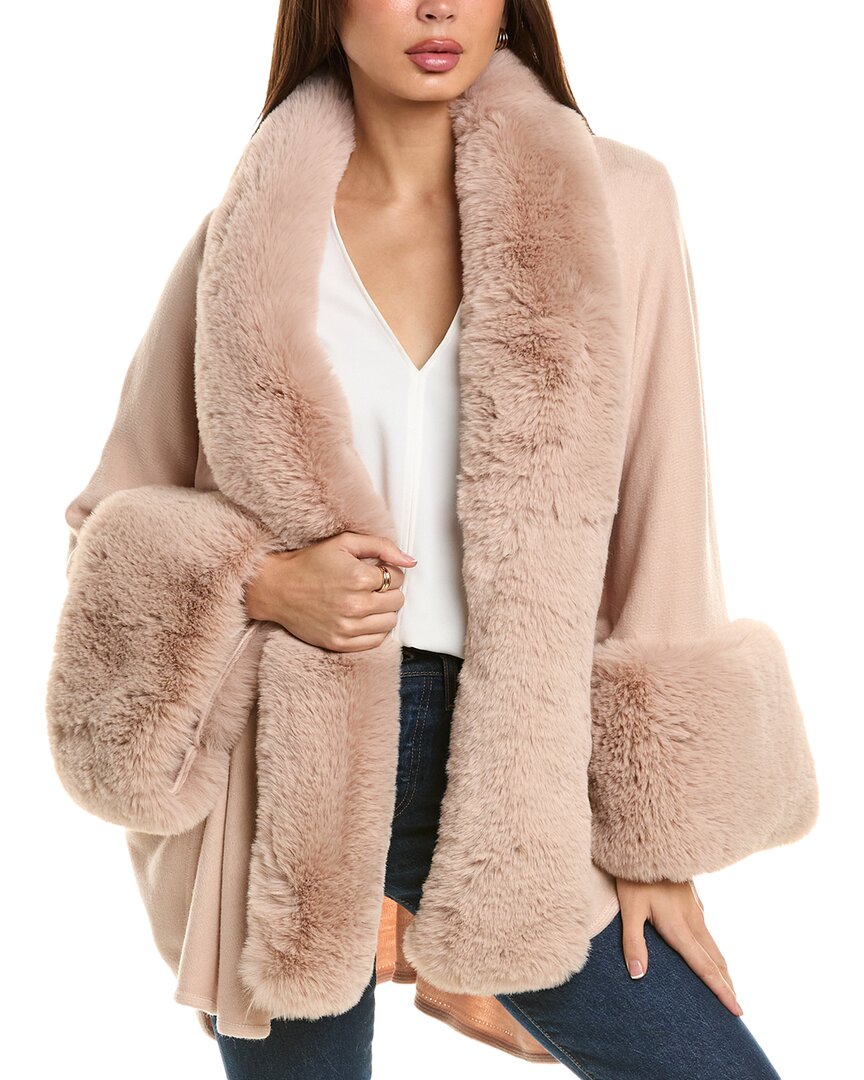 Surell Accessories Knit Ruana