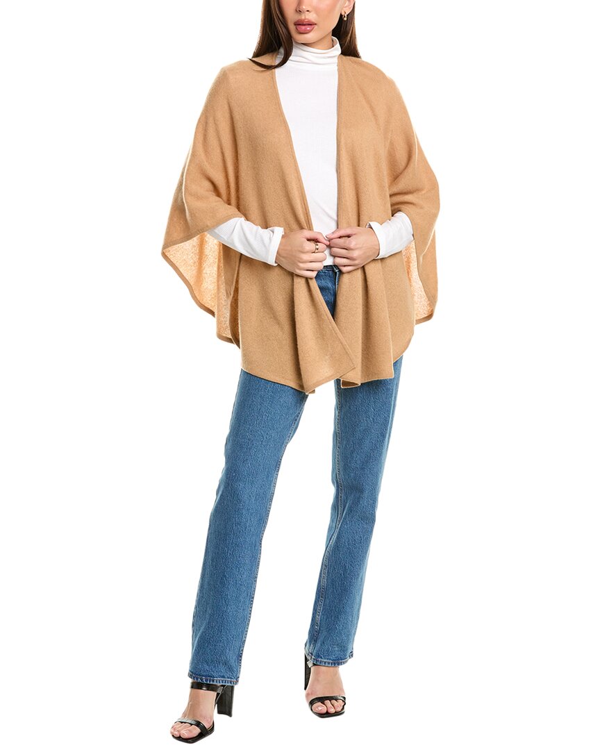 Amicale Cashmere Wrap In Brown