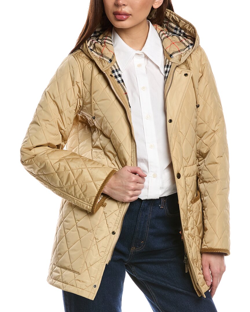 BURBERRY BURBERRY QUILTED BROMLEY PARKA