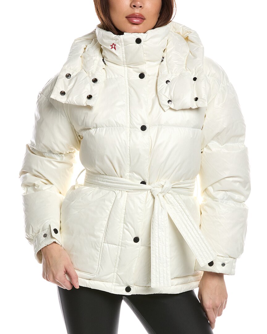 Perfect Moment Maya Down Parka Jacket Xl In White