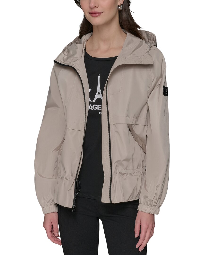Karl Lagerfeld Short Anorak Windbreaker