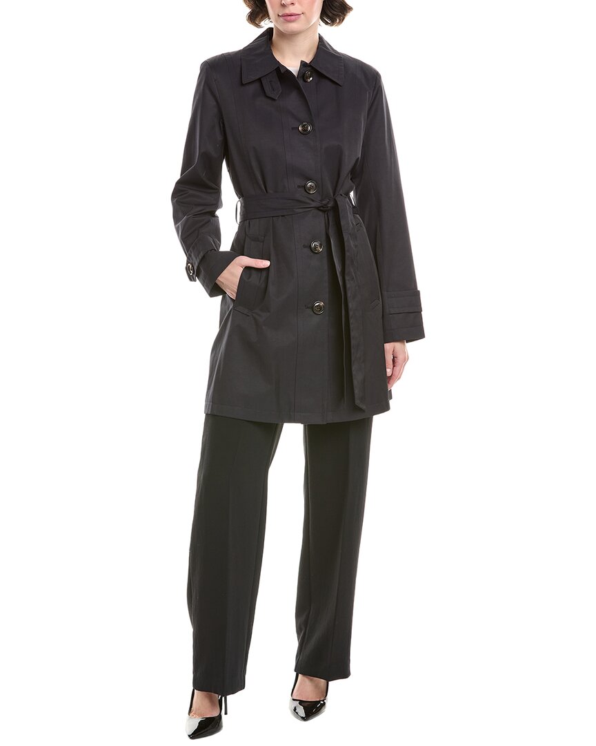 Sam Edelman Trench Coat In Black