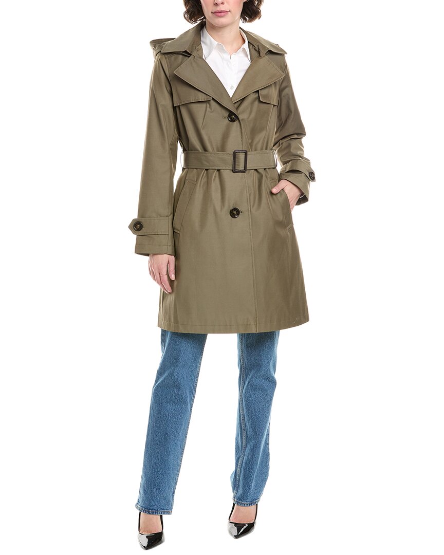 Sam Edelman Trench Coat In Brown