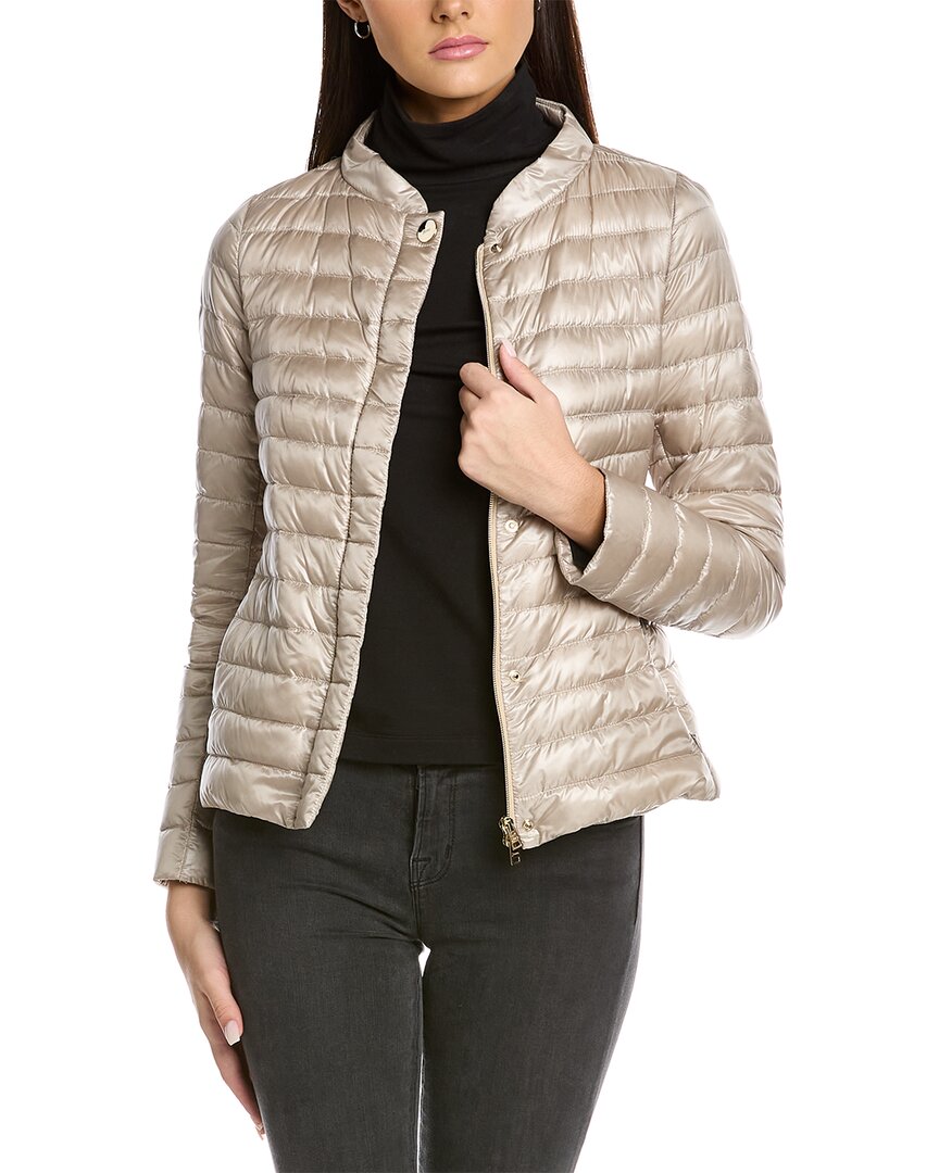 Herno Ultralight Puffer Jacket In Beige