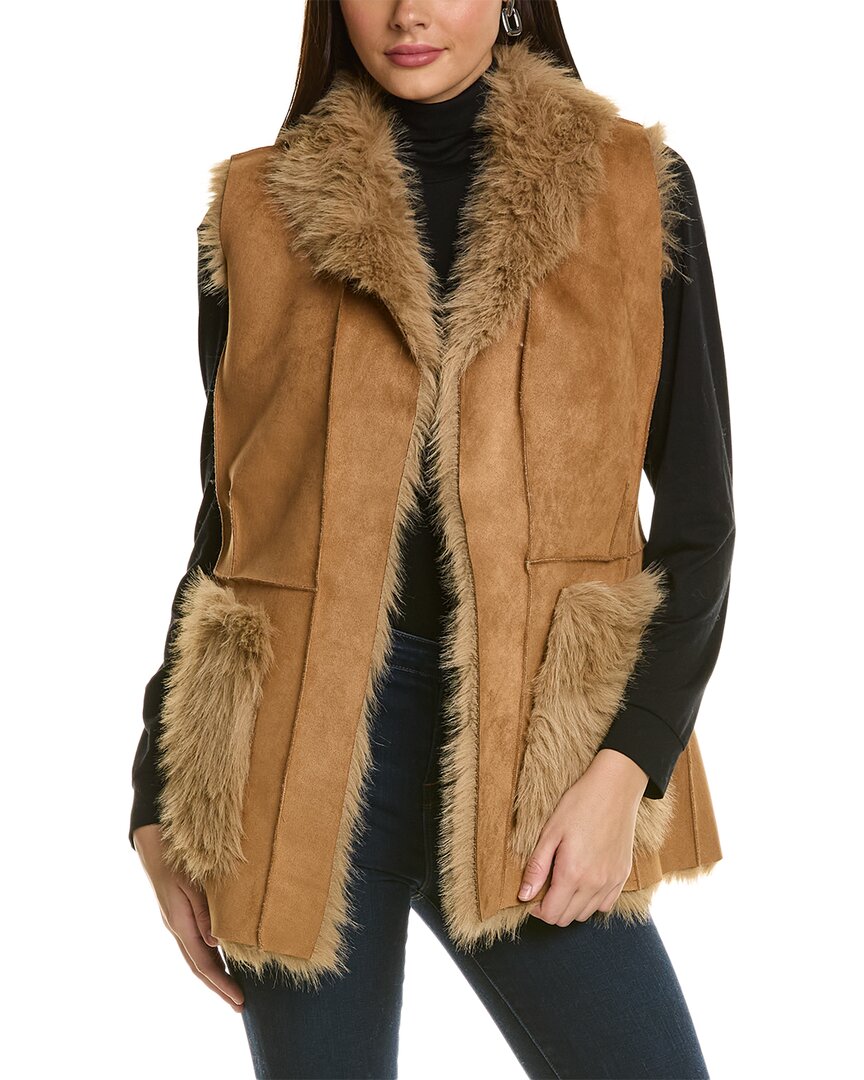 La Fiorentina Vest In Brown