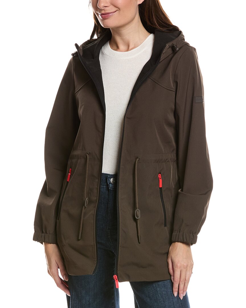 Hunter Florence Softshell Short Jacket In Brown