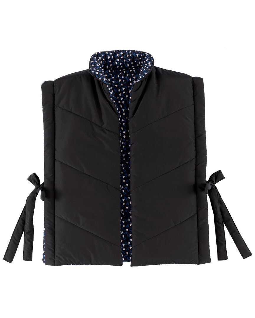 Shiraleah Petra Reversible Vest In Black