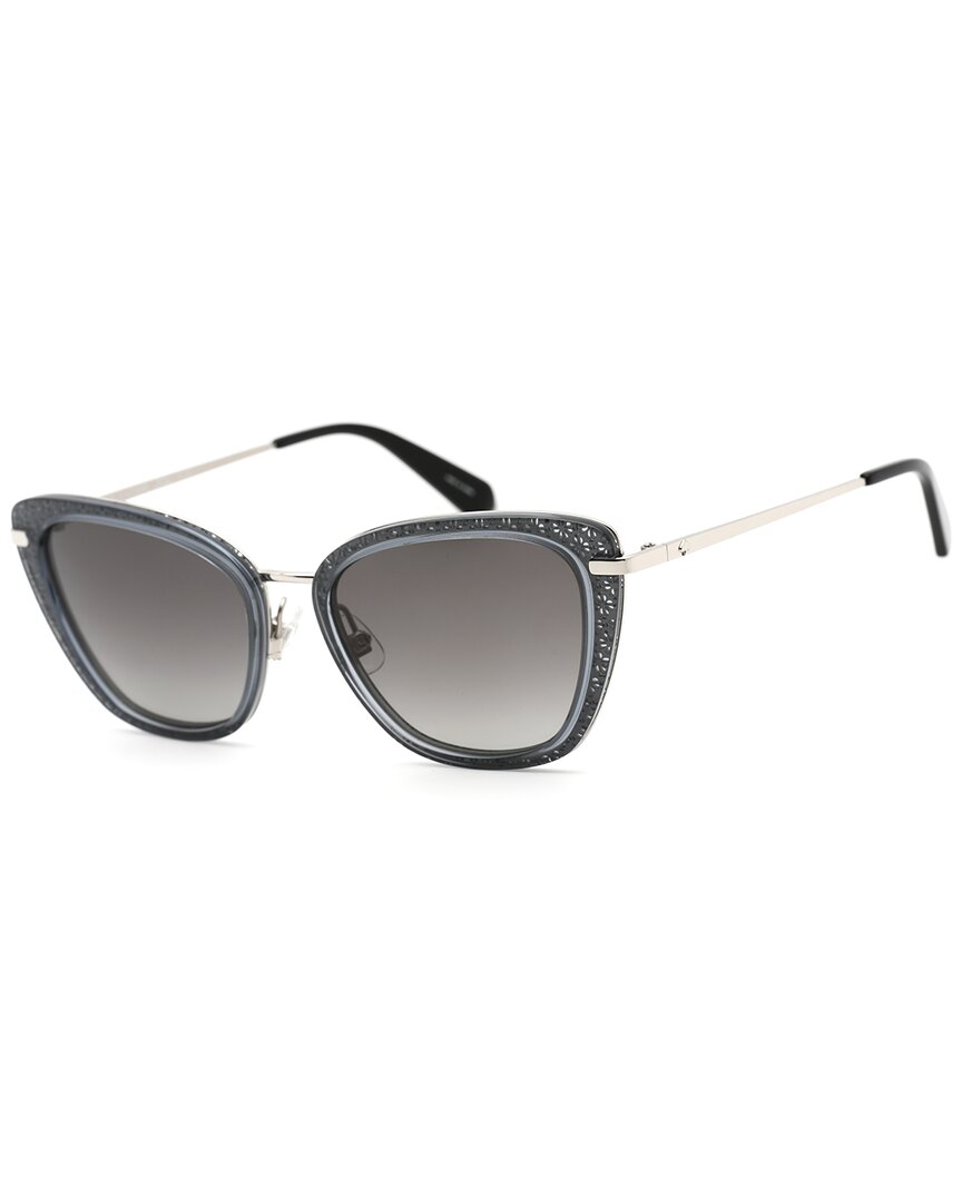 Kate Spade Thelma/g/s Wj 0kb7 Wayfarer Polarized Sunglasses In Grey