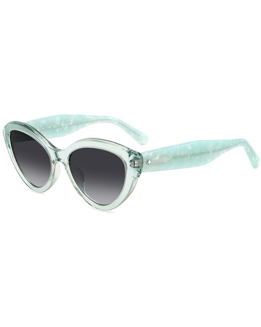 Kate Spade New York Junigs 55mm Gradient Cat Eye Sunglasses