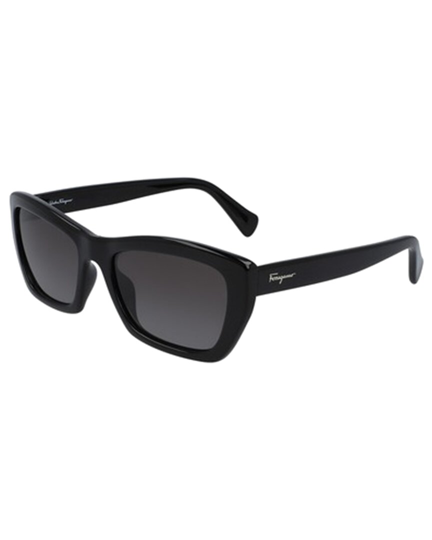 Ferragamo Women's Fashion 55mm Sunglasses In Black