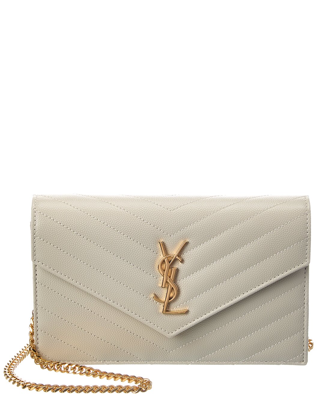 Cassandra Leather Wallet On Chain