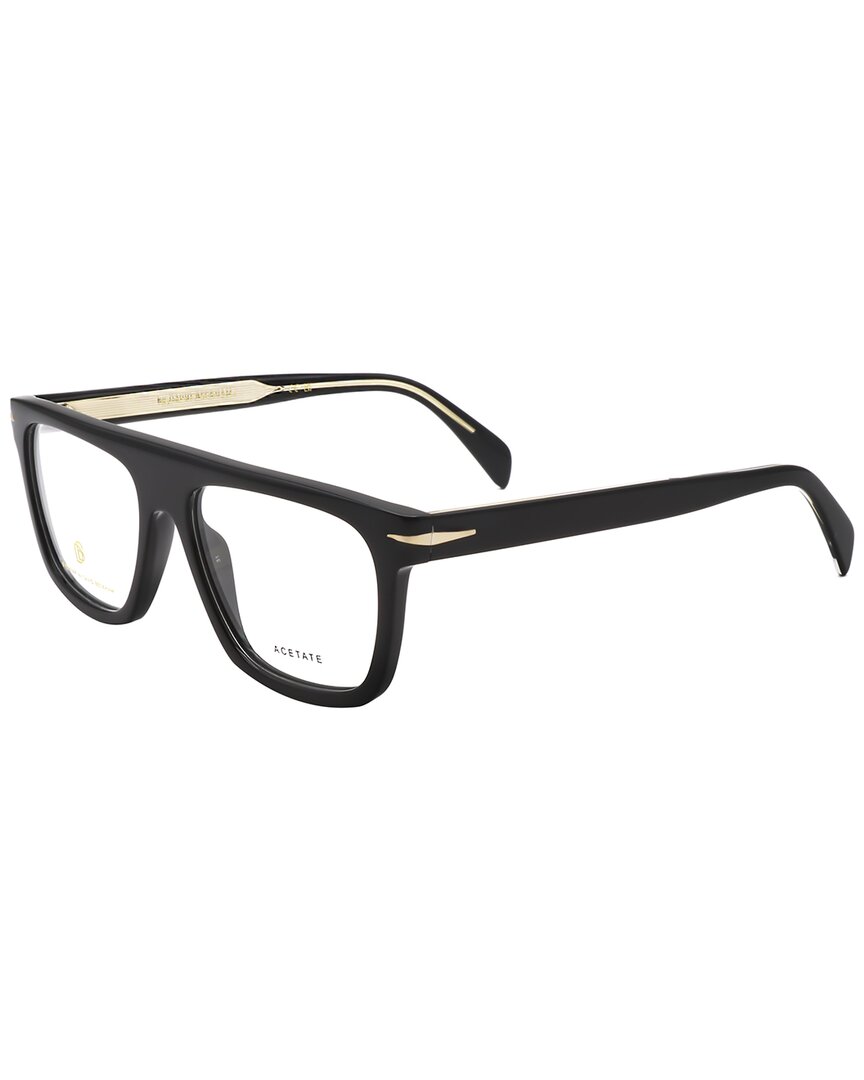 David Beckham Men's 53mm Optical Frames In Black