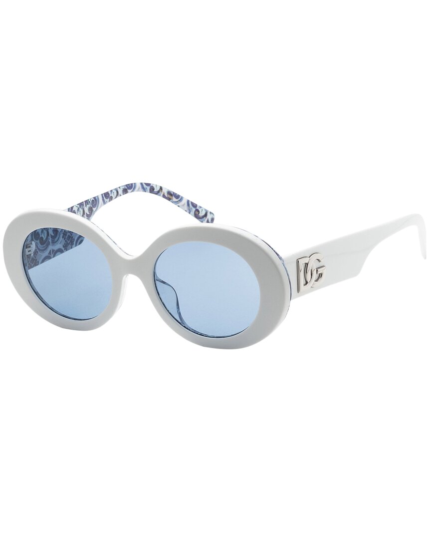 Dolce & Gabbana Women's Dg4448f 51mm Sunglasses In Blue