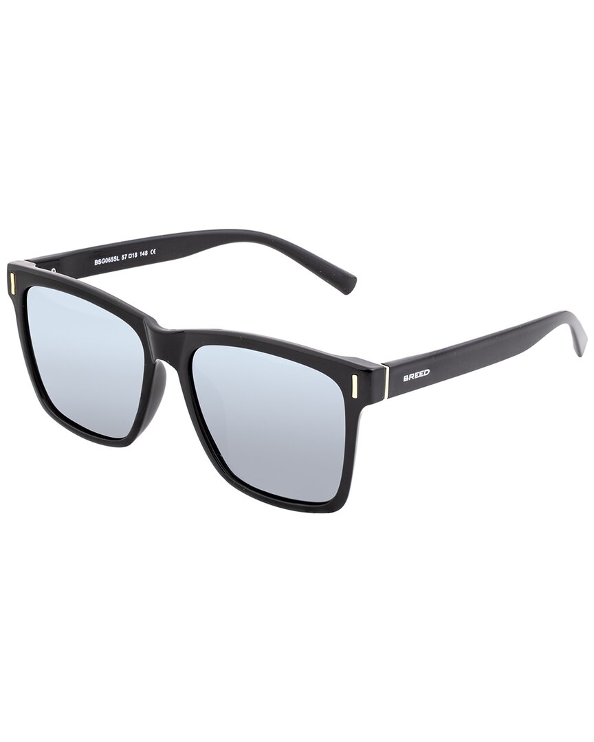 Breed Men's Pictor 57mm Polarized Sunglasses In Black