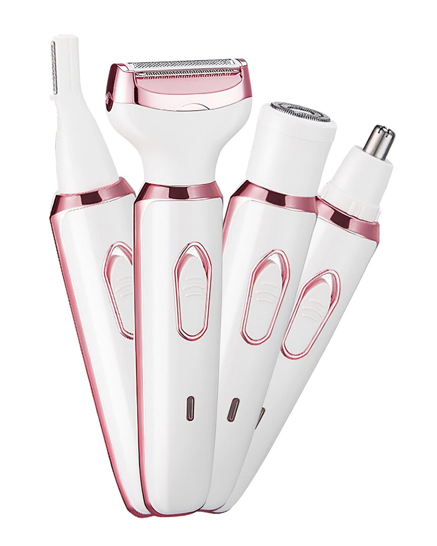 Vysn 4-in-1 Rechargeable Electric Razor For Women - Painless Grooming Kit