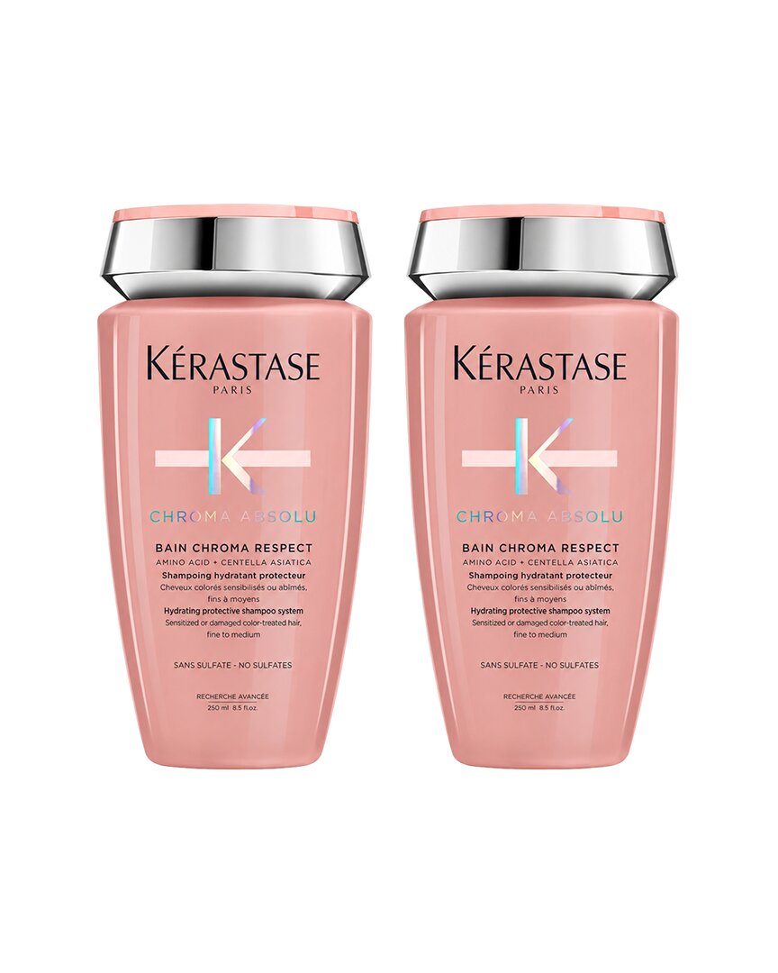 Kerastase Kérastase Chroma Absolu Bain Chroma Respect Shampoo - Pack Of 2
