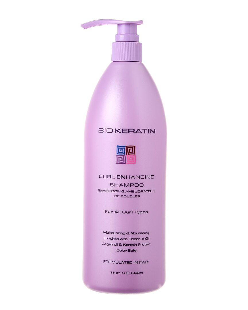 Biokeratin Unisex 33.8oz Curl Enhancing Shampoo In White
