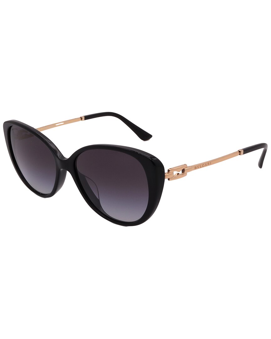 Bulgari Bvlgari Women's Bv8244f 56mm Sunglasses In Black