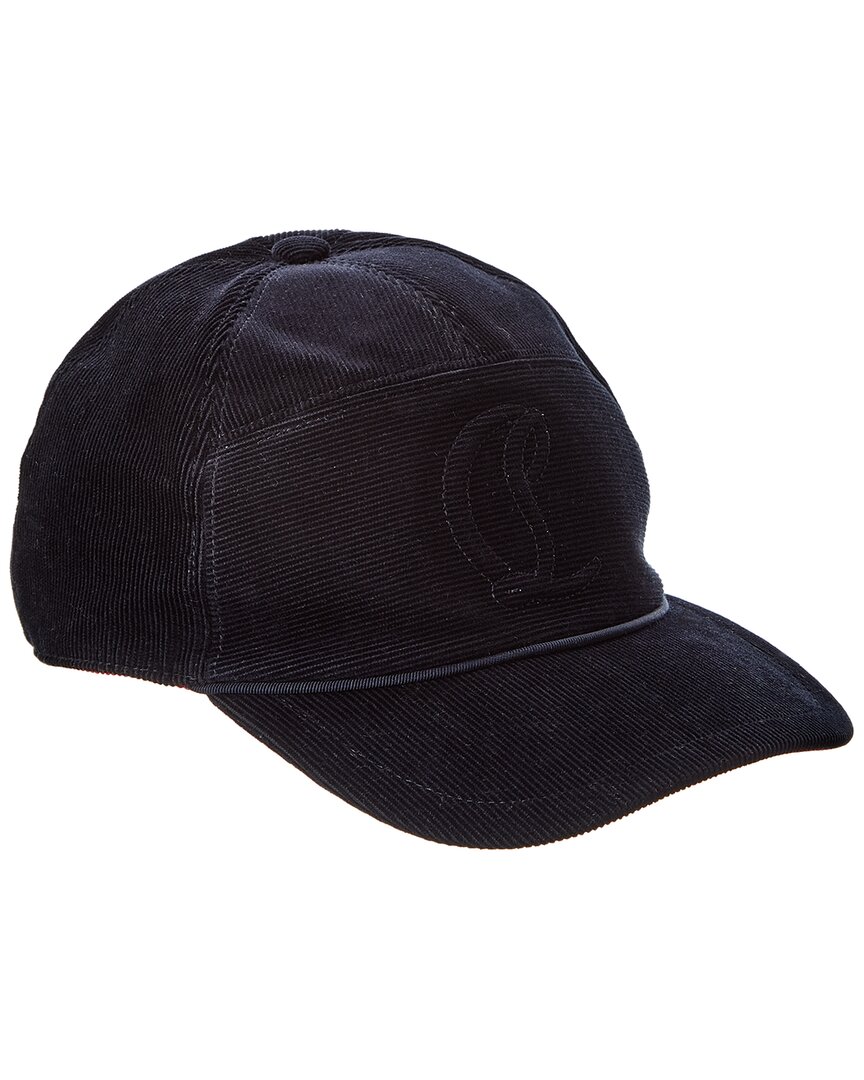 Christian Louboutin Enky Mooncrest Cap In Purple