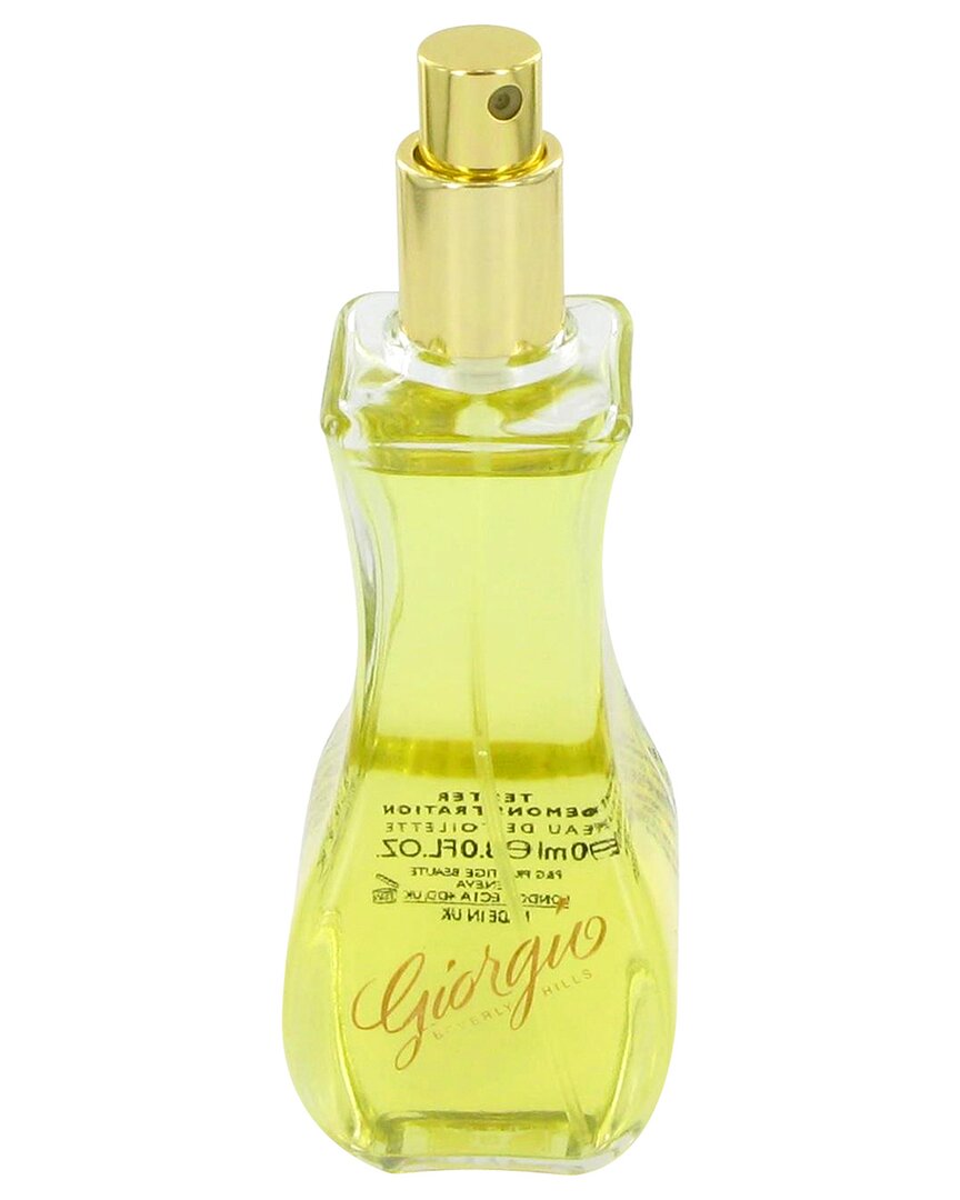 Giorgio Beverly Hills Women's 3oz Giorgio Yellow Edt Spray In Green