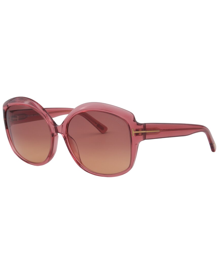 Tom Ford Butterfly Sunglasses In Pink