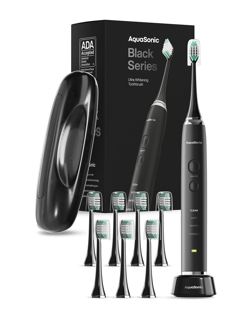 Aquasonic Black Series Ultrasonic Whitening Toothbrush
