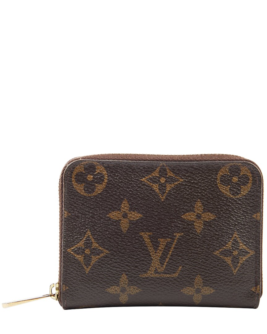Pre-owned Louis Vuitton Monogram Canvas Zippy Coin Purse (authentic )