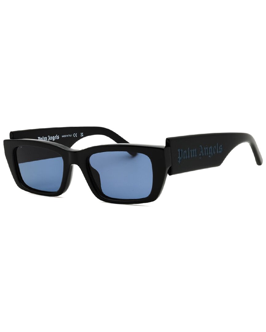 Palm Angels Unisex Palm1045 53mm Sunglasses In Black