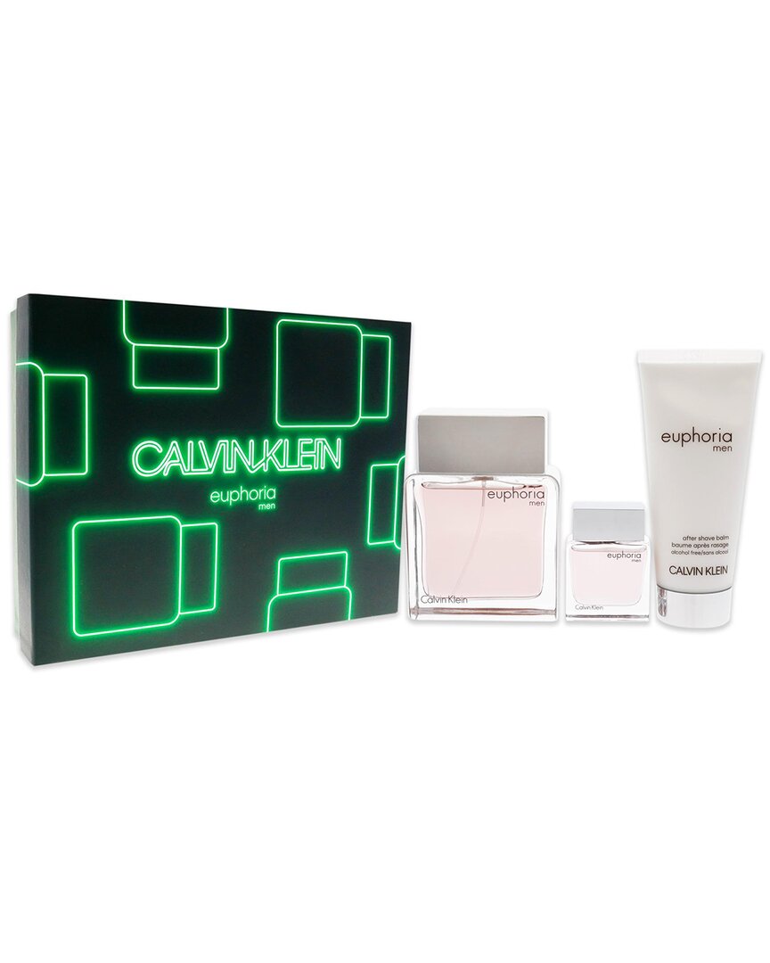 Calvin Klein Men's Euphoria 3pc Gift Set