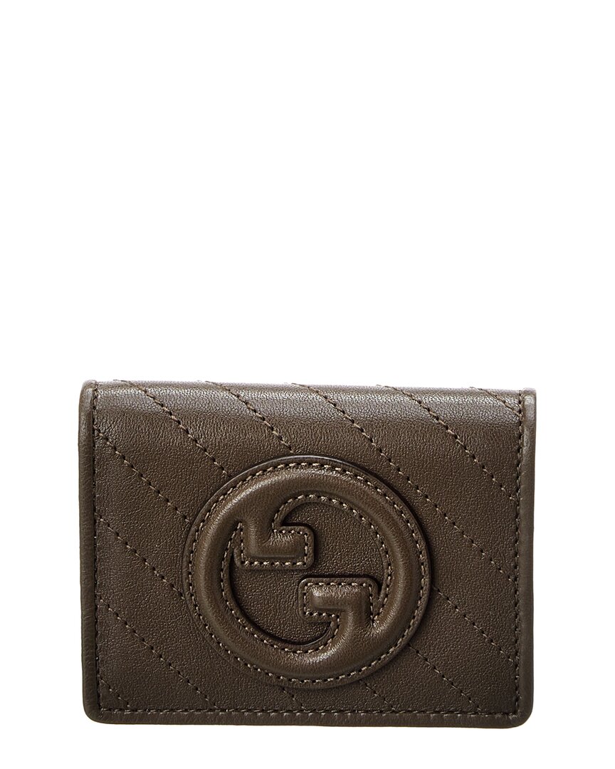 すぐ届く＊送料込＊GUCCI Blondie レザー カードケース Gucci Blondie Leather Card Case Women's Green | eBay
