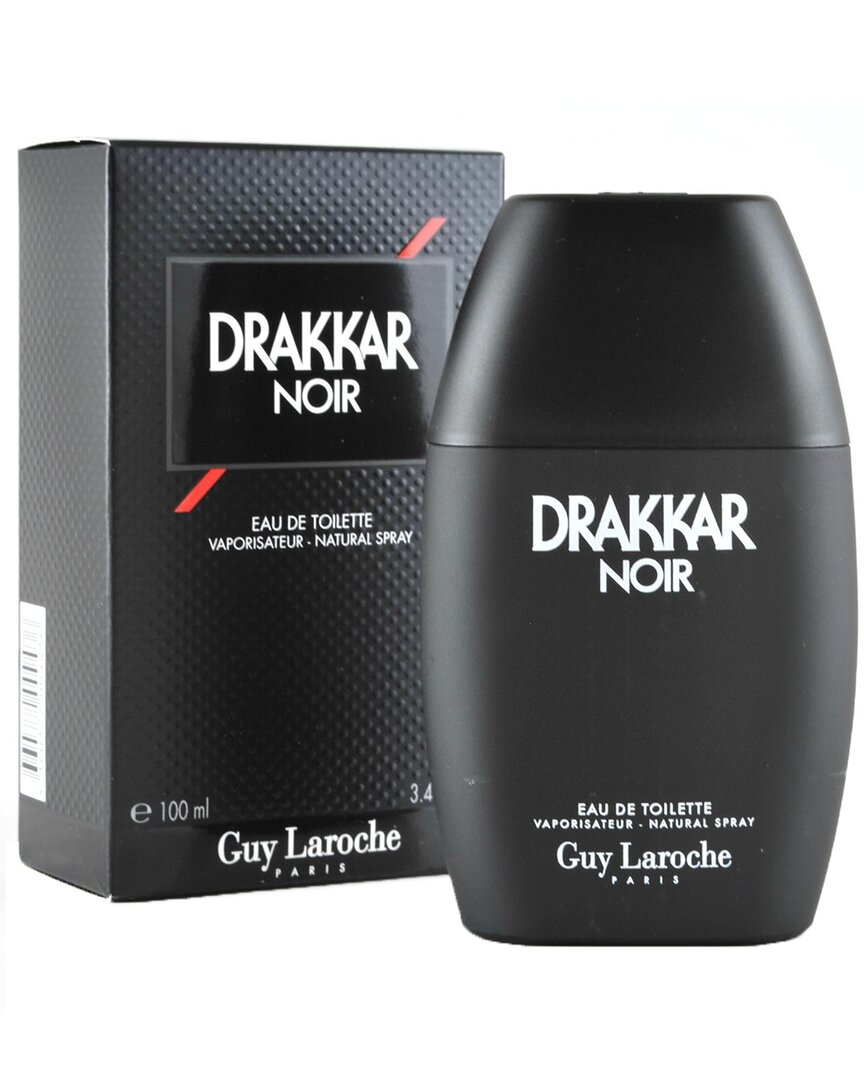 Guy Laroche Men's Drakkar Noir 3.4oz Edt Spray In White