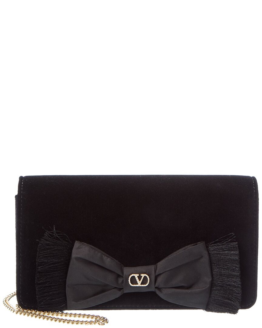 Vlogo Signature Valentino Mini Portemonnaie Vlogo Signature Grainy