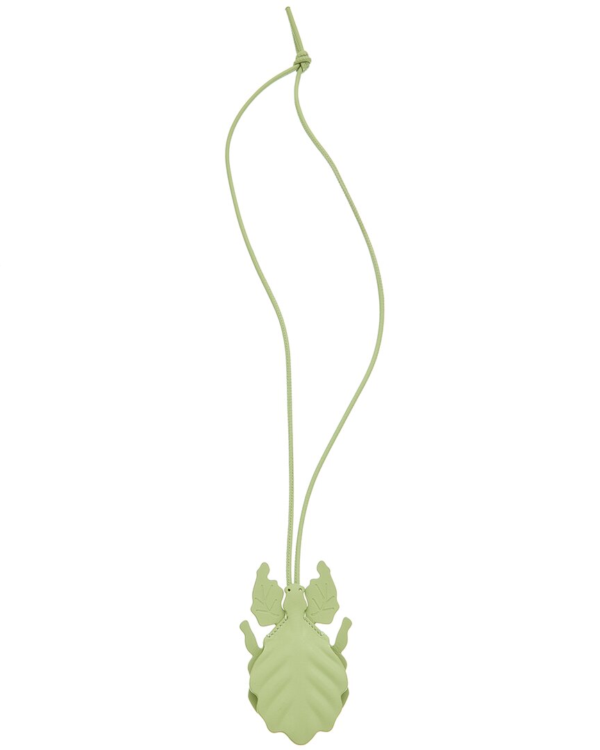 Loewe Leaf Insect Leather Keyfob Charm