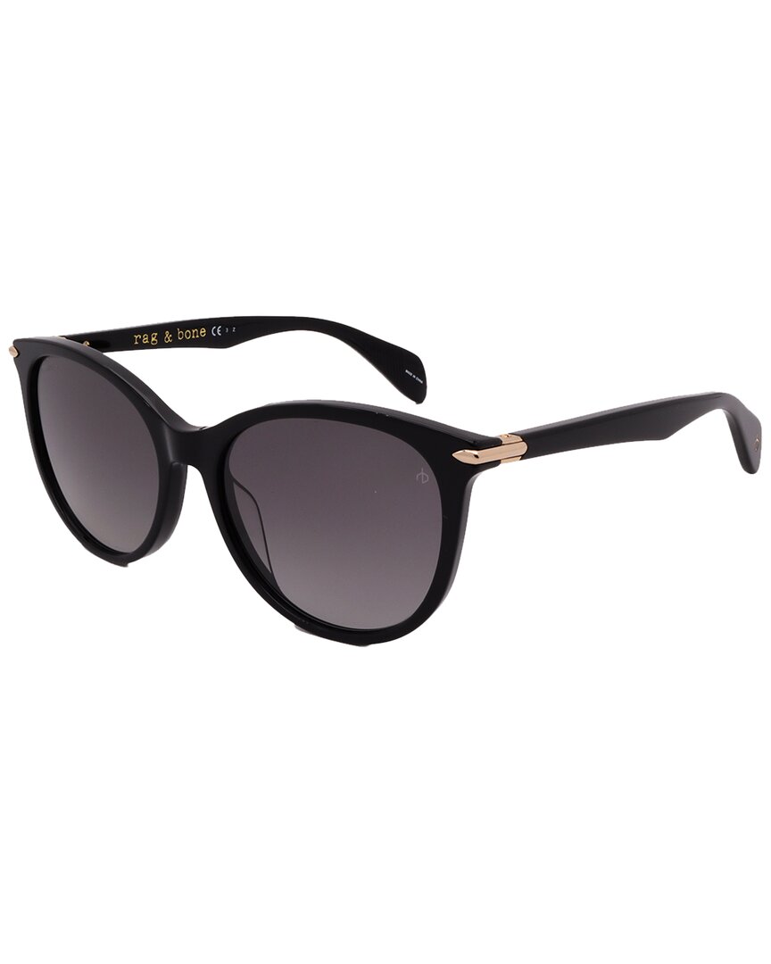 Shop Rag & Bone Women's Rnb1020/s 54mm Sunglasses In Black