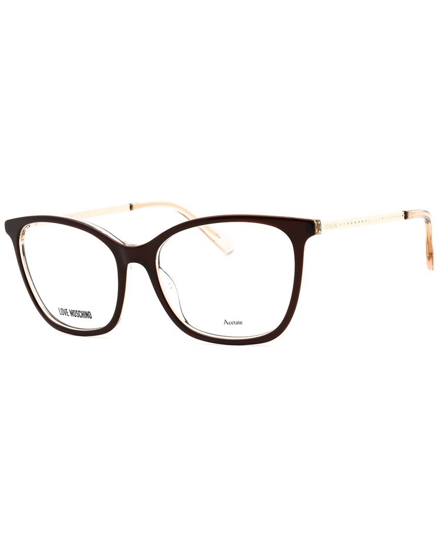 Love Moschino Women's Mol622 54mm Optical Frames In Burgundy