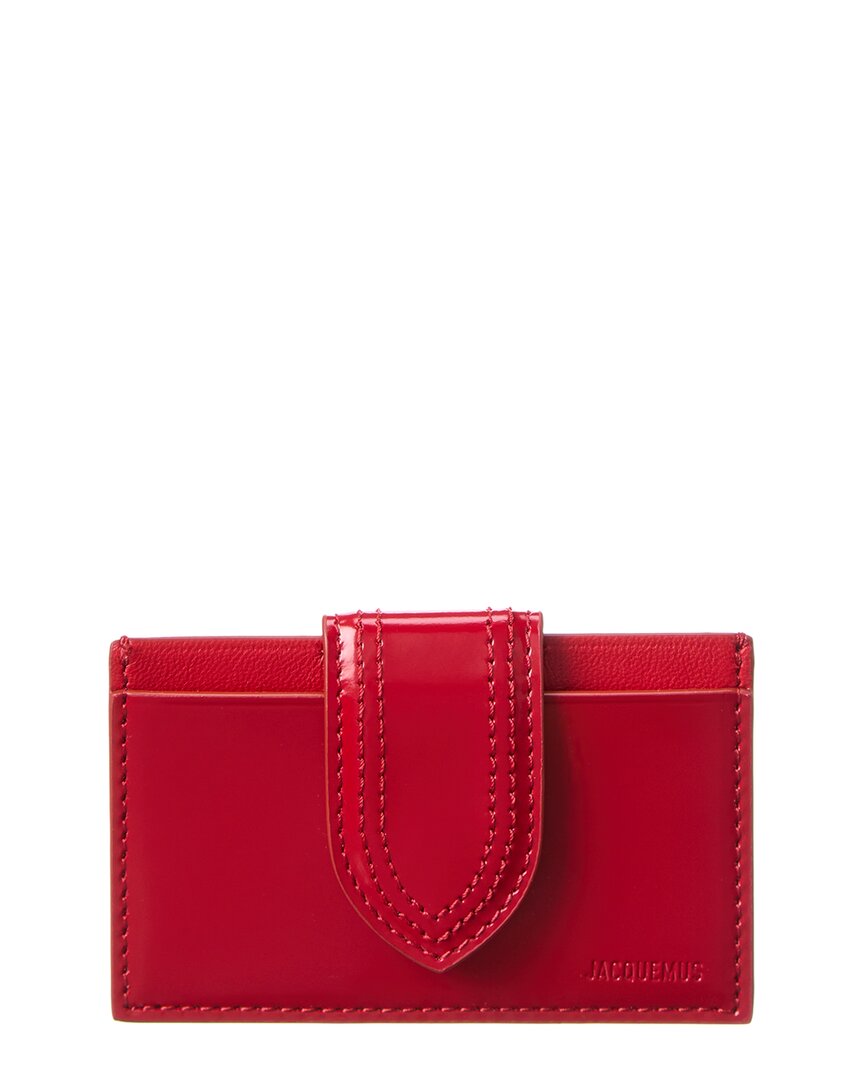 Jacquemus Le Porte Carte Bambino Cardholder In Red