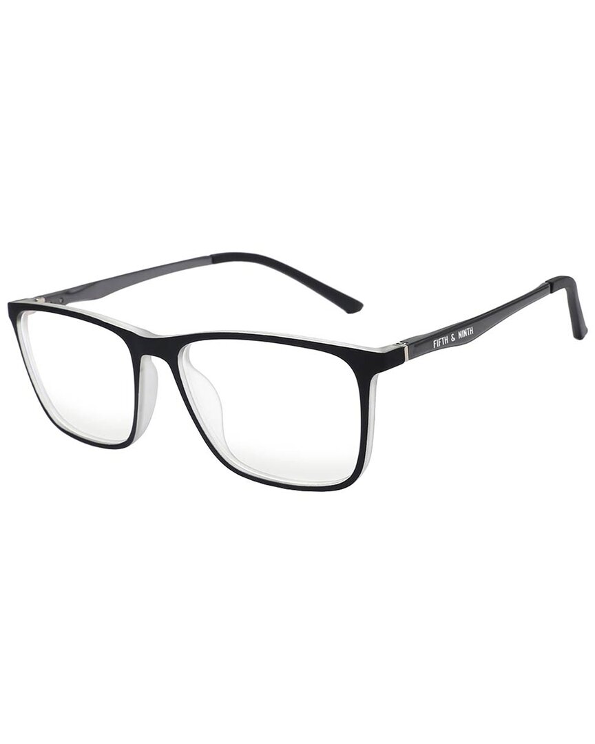 Fifth & Ninth Unisex Boston 53mm Blue Light Blockers In Black