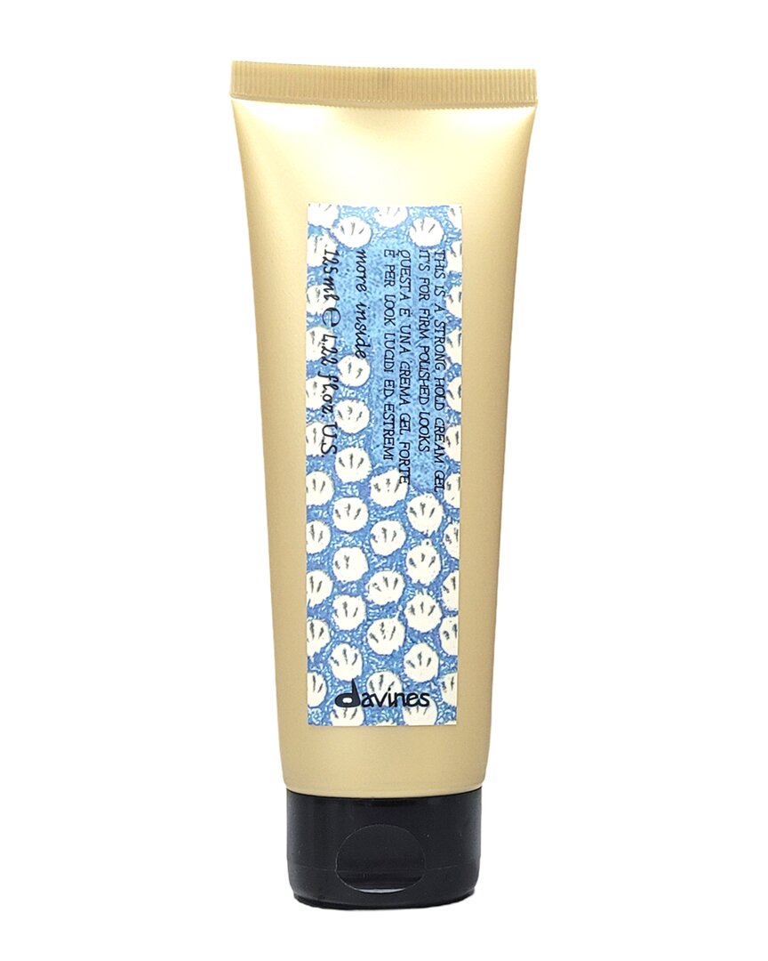 Davines Unisex 4.22oz More Inside Strong Hold Cream Gel