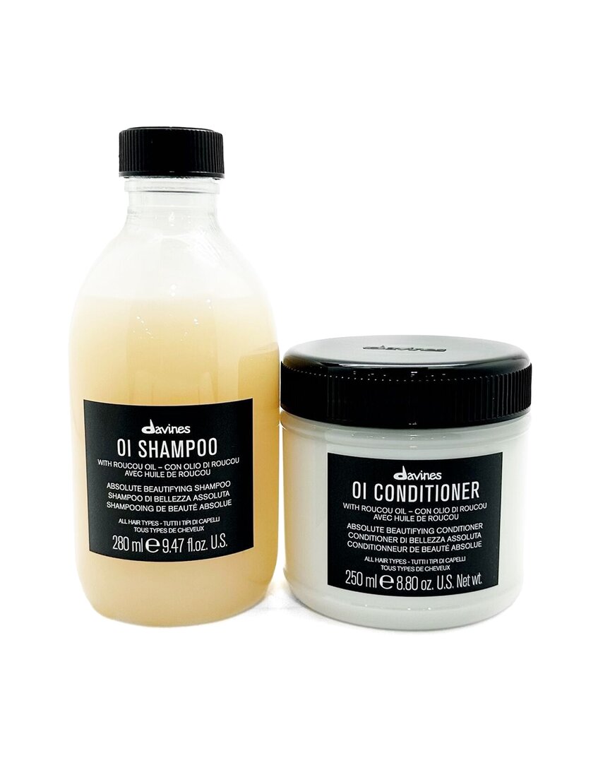 Davines Unisex Oi Shampoo & Conditioner Duo