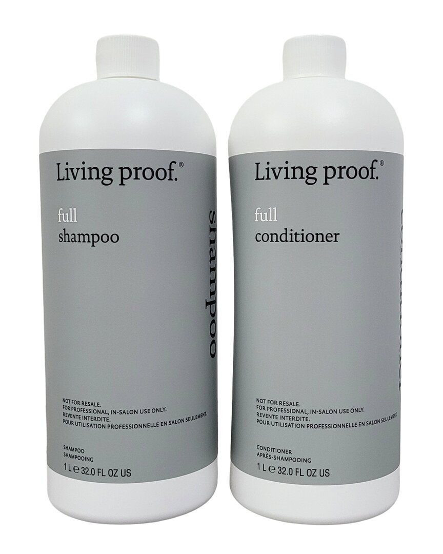 Living Proof Unisex Full Shampoo & Conditioner Duo In White