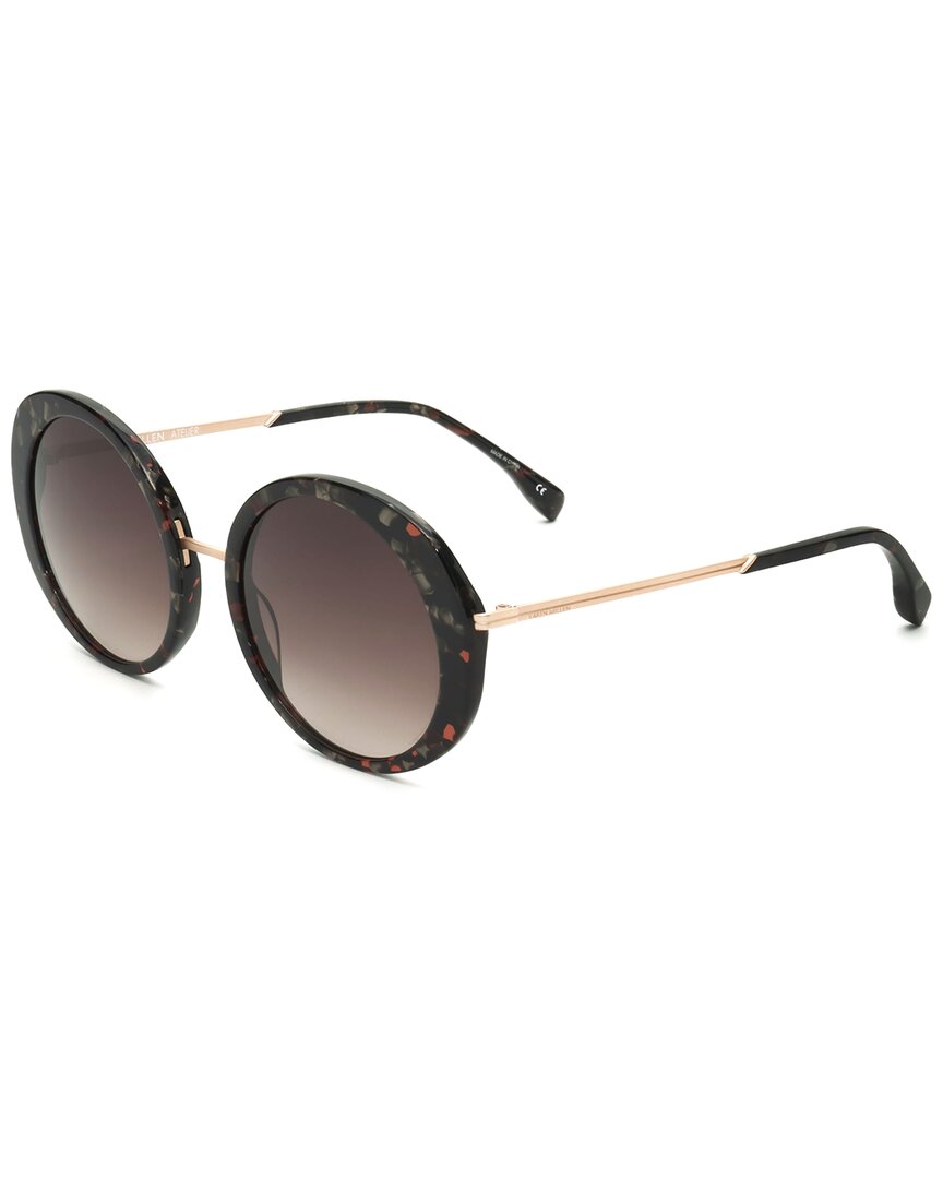 Karen Millen Women's Km5031 55mm Sunglasses In Brown