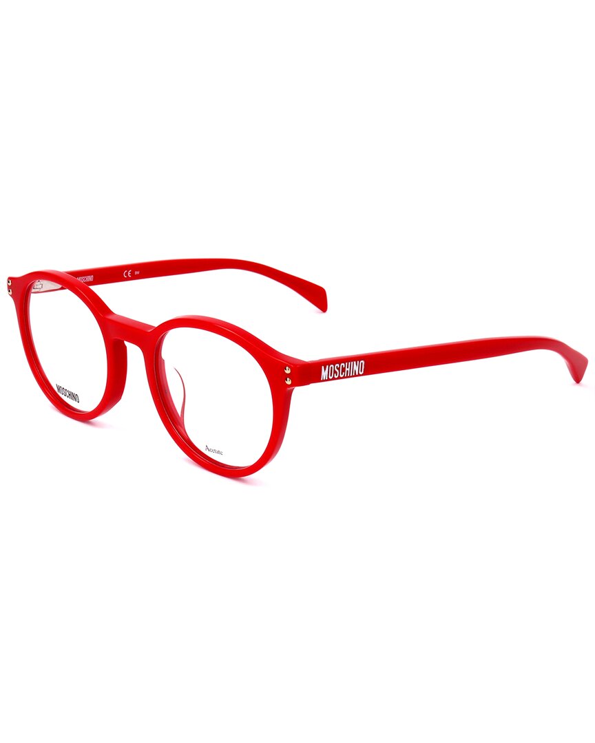 Moschino Women's Mos502 48mm Optical Frames In Red